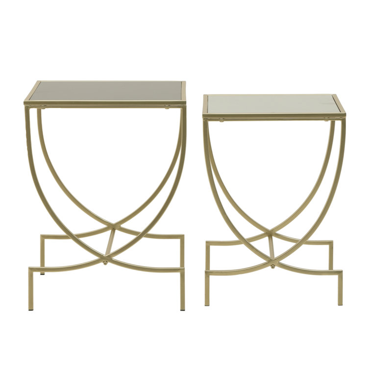 Fairmont Park Lithopolis Side Table Set Wayfair.co.uk